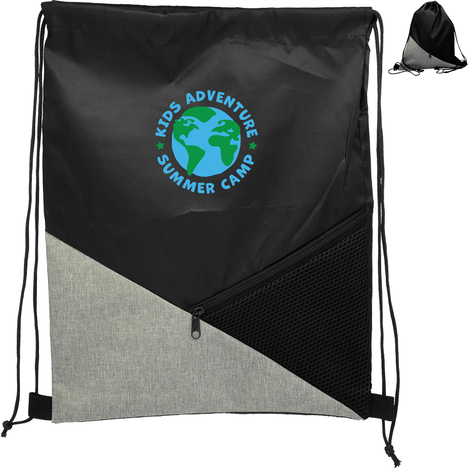 Product Photo 1 Recycled Accent Drawstring Backpack