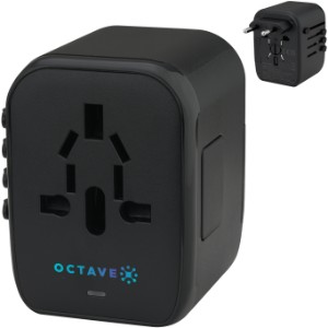 Universal Travel 2 USB & 2 Type-C Adapter - ST9223