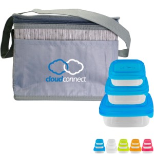 Gray Graph Portion Control Lunch Set - AL8420