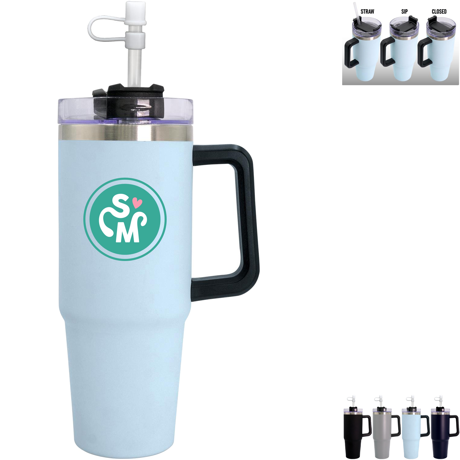 Product Photo 1 Hydrate Tumbler with Straw, 30oz.