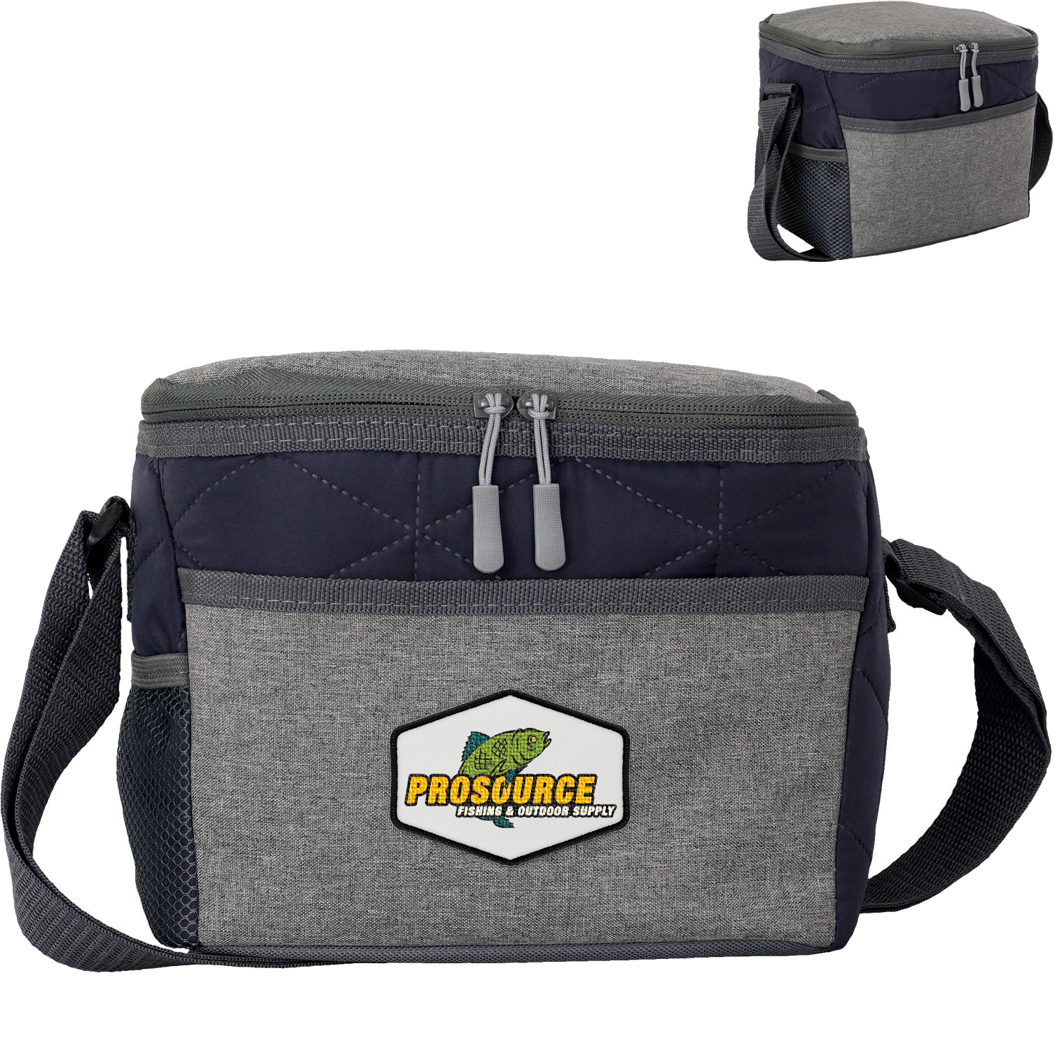 Product Photo 1 Quilted Emblem Lunch Cooler Bag