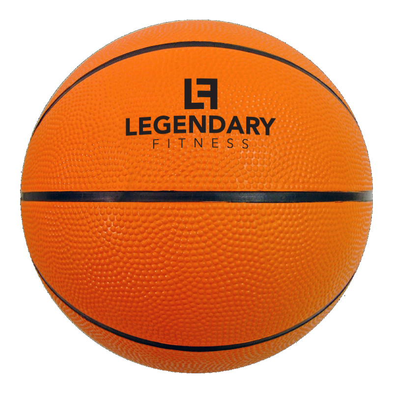 Product Photo 1 Mini Rubber Basketball, 7"