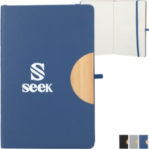 Kaya Recycled & Bamboo JournalBook®, 5-1/2" x 8-1/2" - LD5363