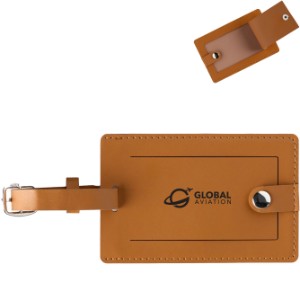 Bio Leather Luggage Tag - LD5383