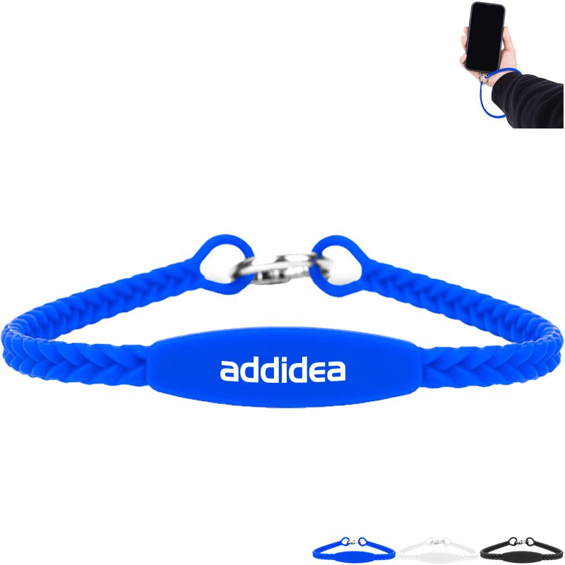 Product Photo 1 TBD Silicone Wrist Band with Phone Tether Patch