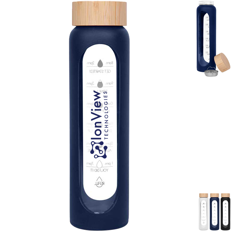 Product Photo 1 Bronte Glass Water Bottle, 36 oz.