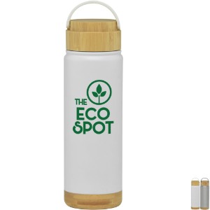 Elemental Vacuum Insulated Bamboo Lid Bottle, 20oz. - GA1108