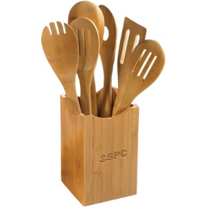 Bamboo 7-Piece Utensil Set - ZP1223