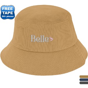 Corduroy Bucket Hat - HT6449