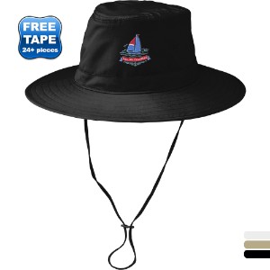 Port Authority® Lifestyle Polyester Microfiber Brim Hat - WJ6958