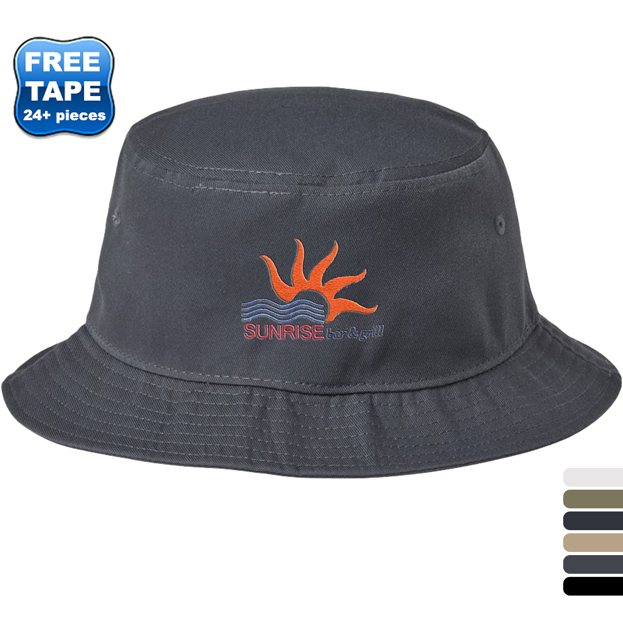 Product Photo 1 Atlantis® Sustainable Recycled Poly Twill Bucket Hat