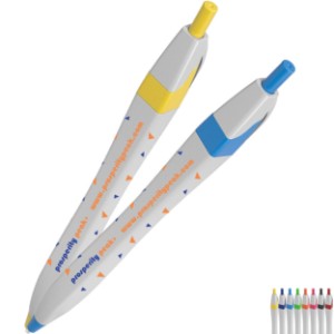Squared Slimster Accounting Design Retractable Pen™ - UL1200