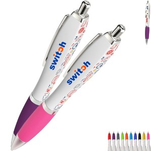 Squared Basset Automotive Design Click Pen™ - UL1208