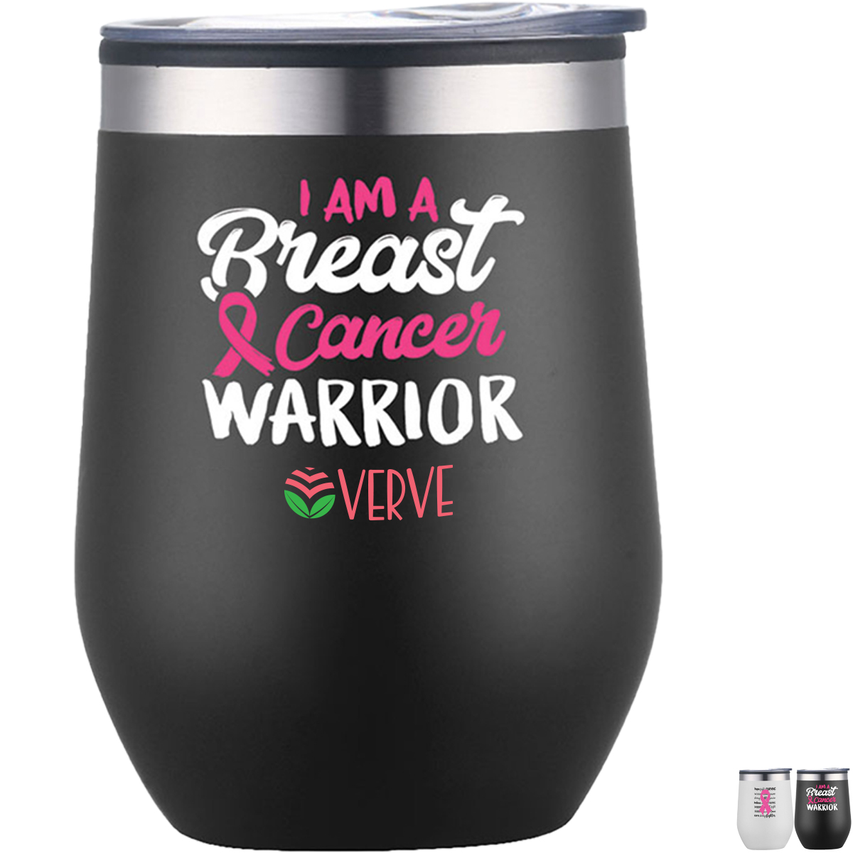 Product Photo 1 Breast Cancer Awareness Ribbon Little Sipper Cup, 12oz.