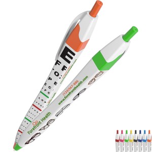 Eye Doctor Design Squared Click Action Pen™ - UL1224
