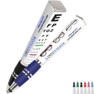 Eye Doctor Design Square Pen™ With Stylus - UL1225