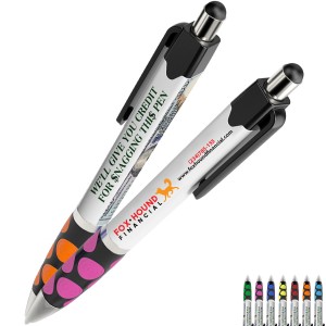 Squared iMadeline Financial Design Click Action Pen - UL1229