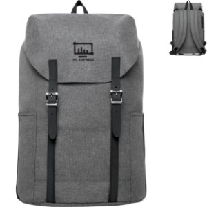 Nomad Flip-Top Polyester Laptop Backpack - SG2408