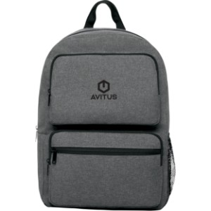 Business Smart Dual-Pocket Polyester Laptop Backpack - SG2410