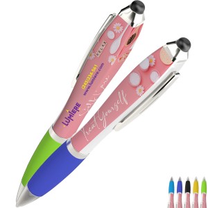 Squared iBasset Self Care Design Twist Pen - UL1248