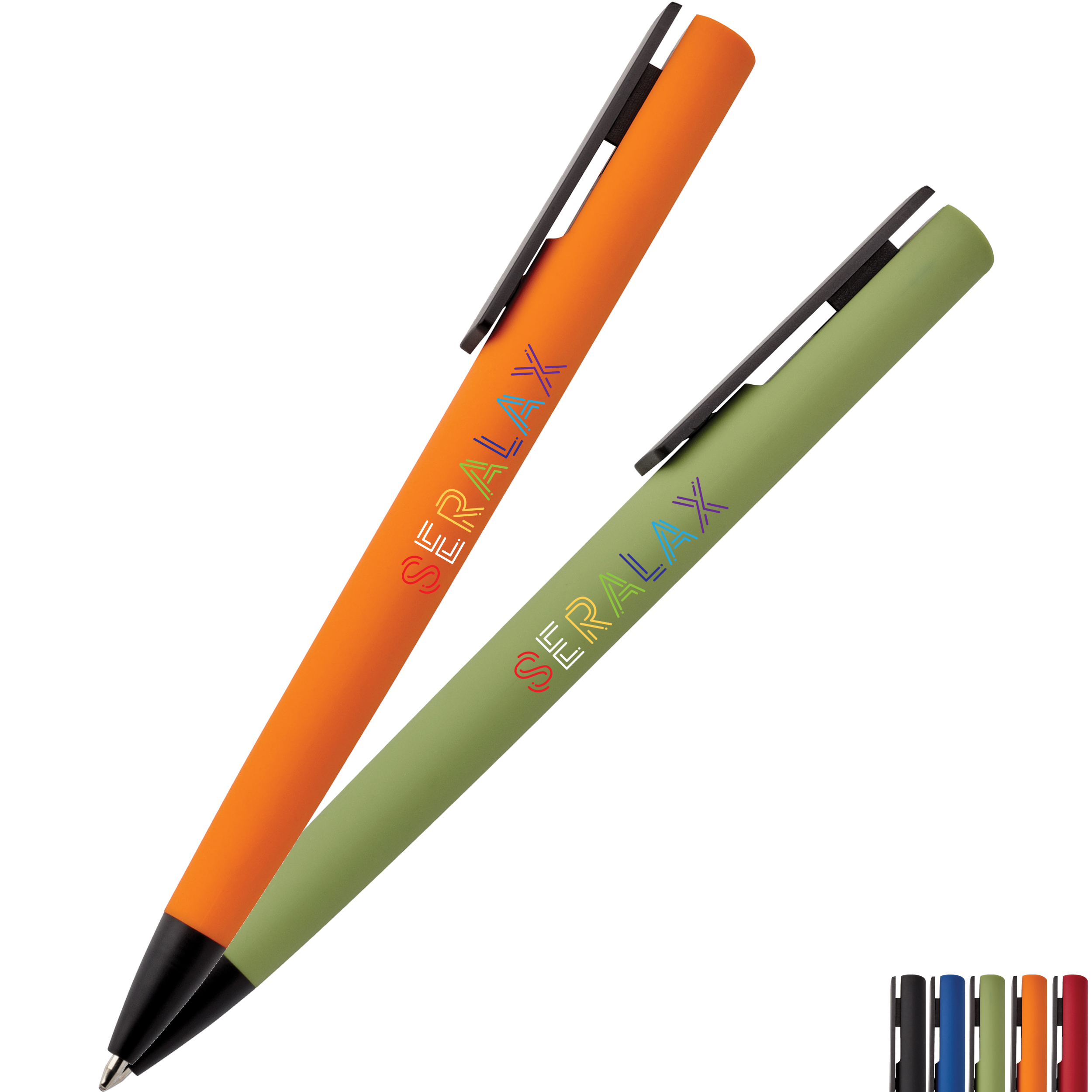 Product Photo 1 Donald Rubberized Barrel Ballpoint Pen