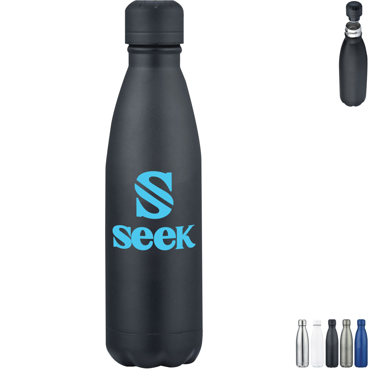 Product Photo 1 Steel Twist Vacuum Sealed Bottle, 17oz.