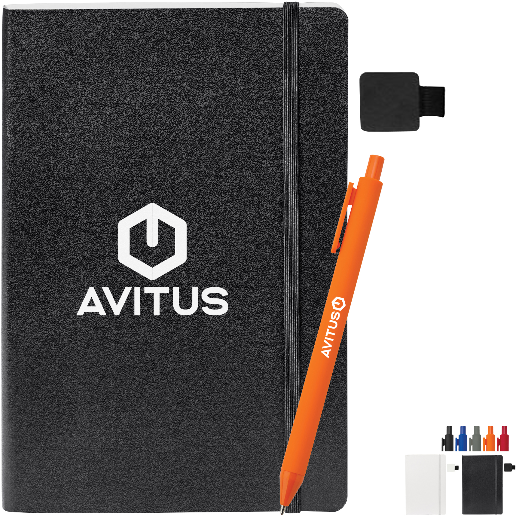 Product Photo 1 Neoskin Soft Cover Journal & Pen, 6-1/4" x 8-1/4"