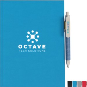 Eco All Day Bound Notebook & Pen, 6" x 9" - SG2422
