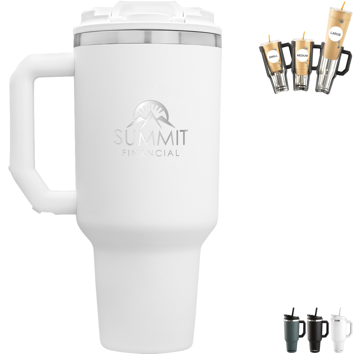 Product Photo 1 FrostBuddy® Thicc Buddy Beverage Insulator & Tumbler, 50oz.