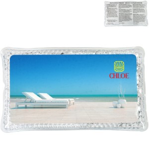 Laid Back Rectangle Large Aqua Pearls™ Hot & Cold Pack - AR1578