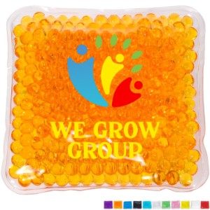 Square Aqua Pearls™ Full Color Hot & Cold Pack - AR1586