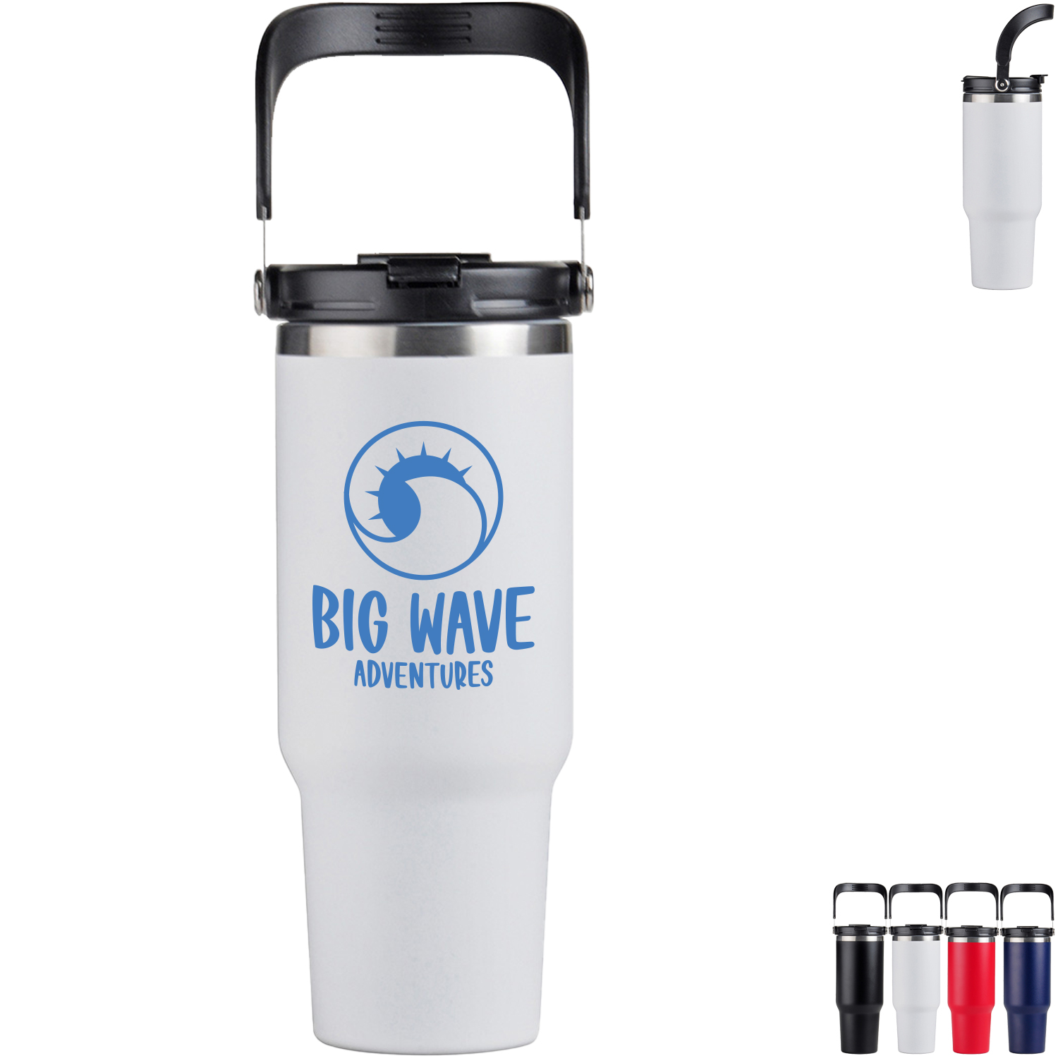 Product Photo 1 SENSO™ Venture DuoFlow Vacuum Insulated Stainless Steel Travel Bottle, 40oz.