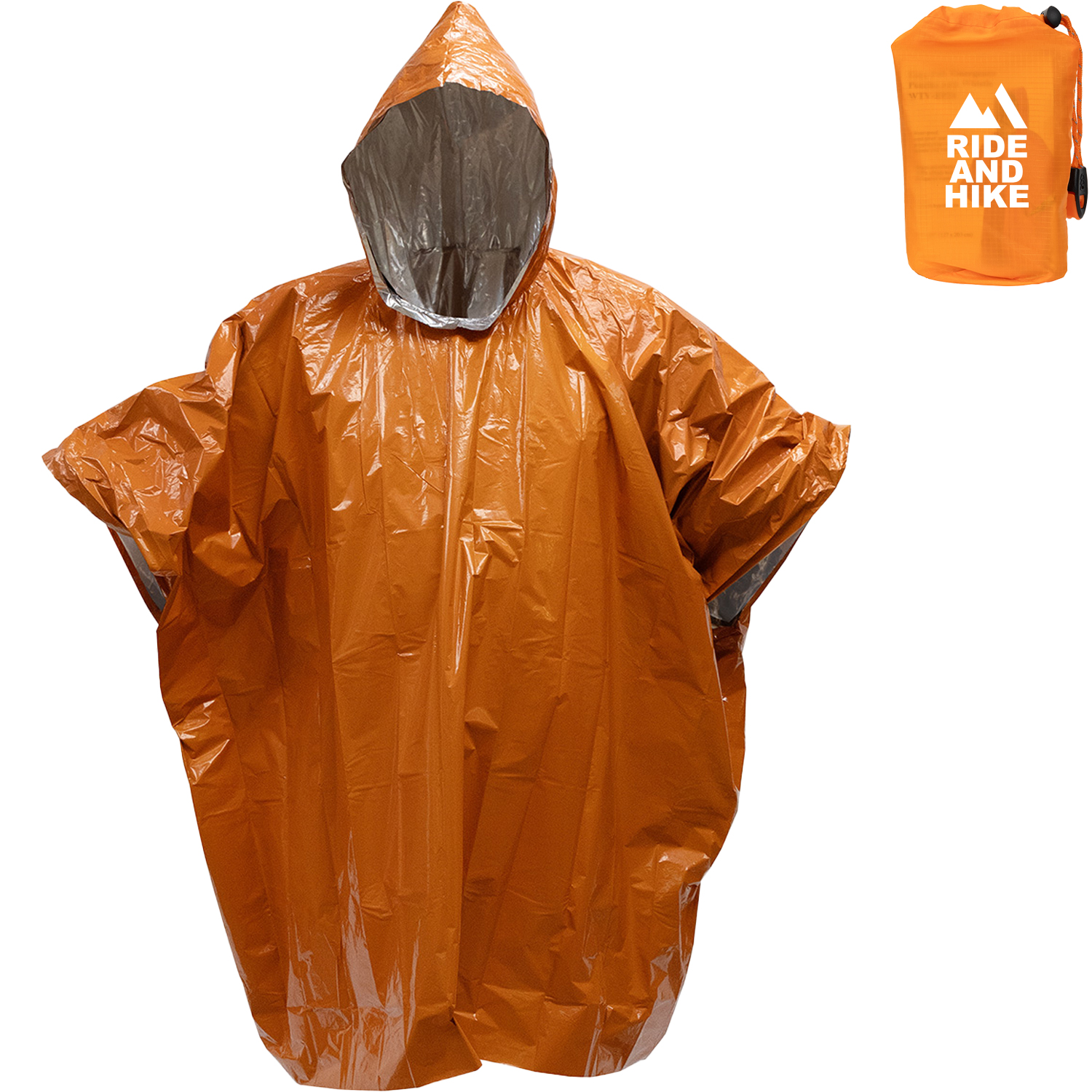 Product Photo 1 Easy-Pak Emergency Poncho w/ Whistle