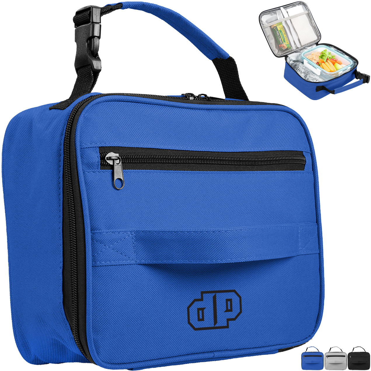 Product Photo 1 Dual Handle Polyester Lunch Bag