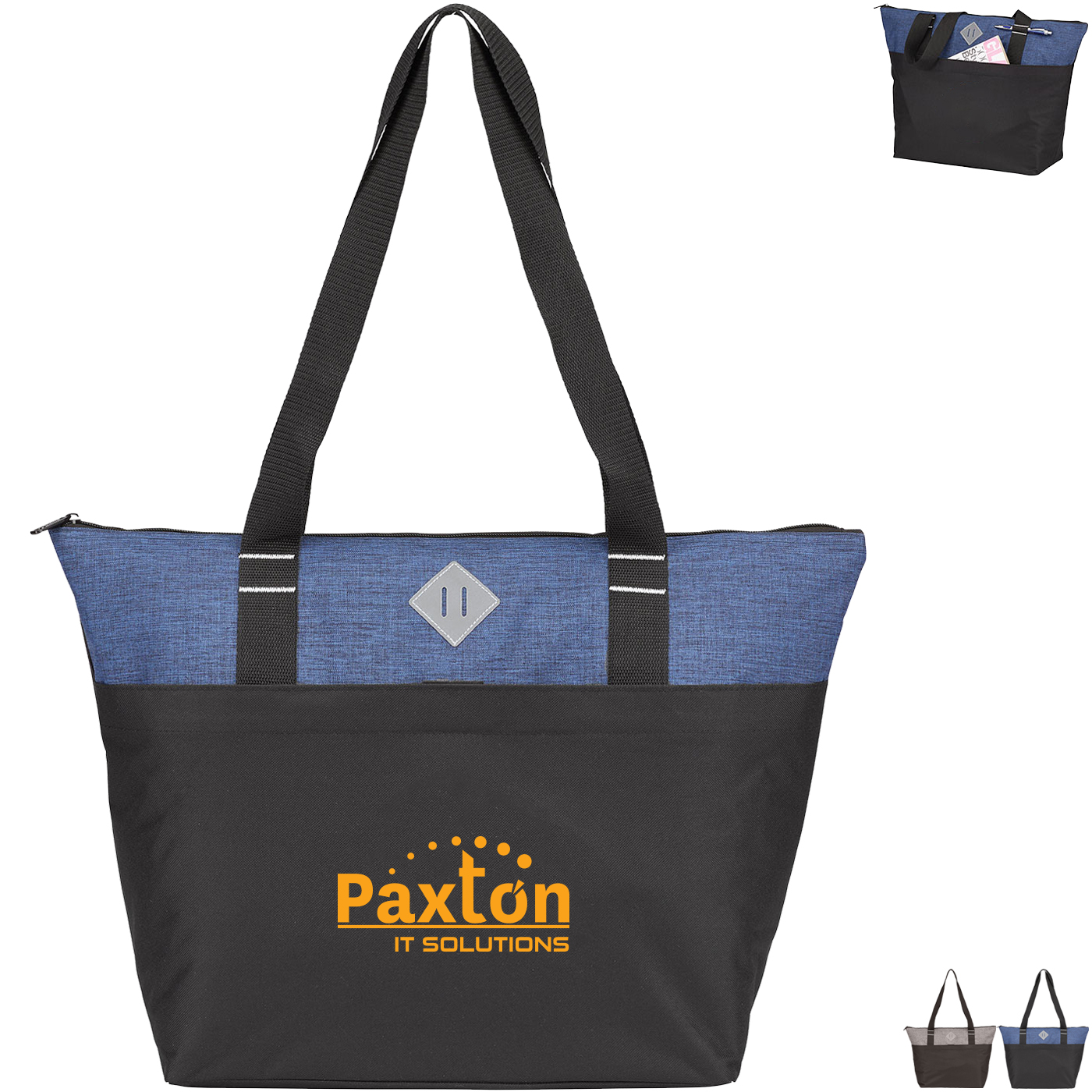 Product Photo 1 Heather 600D Polyester Travel Tote