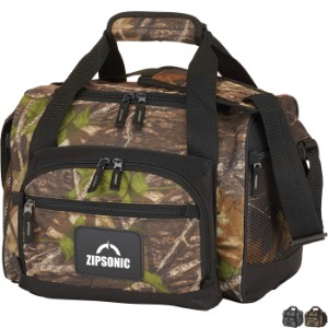 Camouflage 600D Polyester 12-Can Duffel Cooler - SV3134