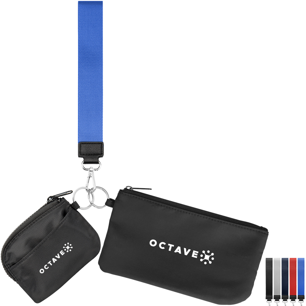Product Photo 1 Dual rPET Wristlet & Card Pouch Set