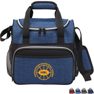 Heather 600D Polyester 24-Can Cooler - SV3135