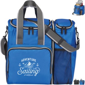 Hybrid 2-In-1 Polyester 24-Can Cooler - SV3138
