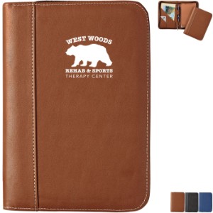 Jefferson Ultra-Hide Zippered Jr. Padfolio - SV3122