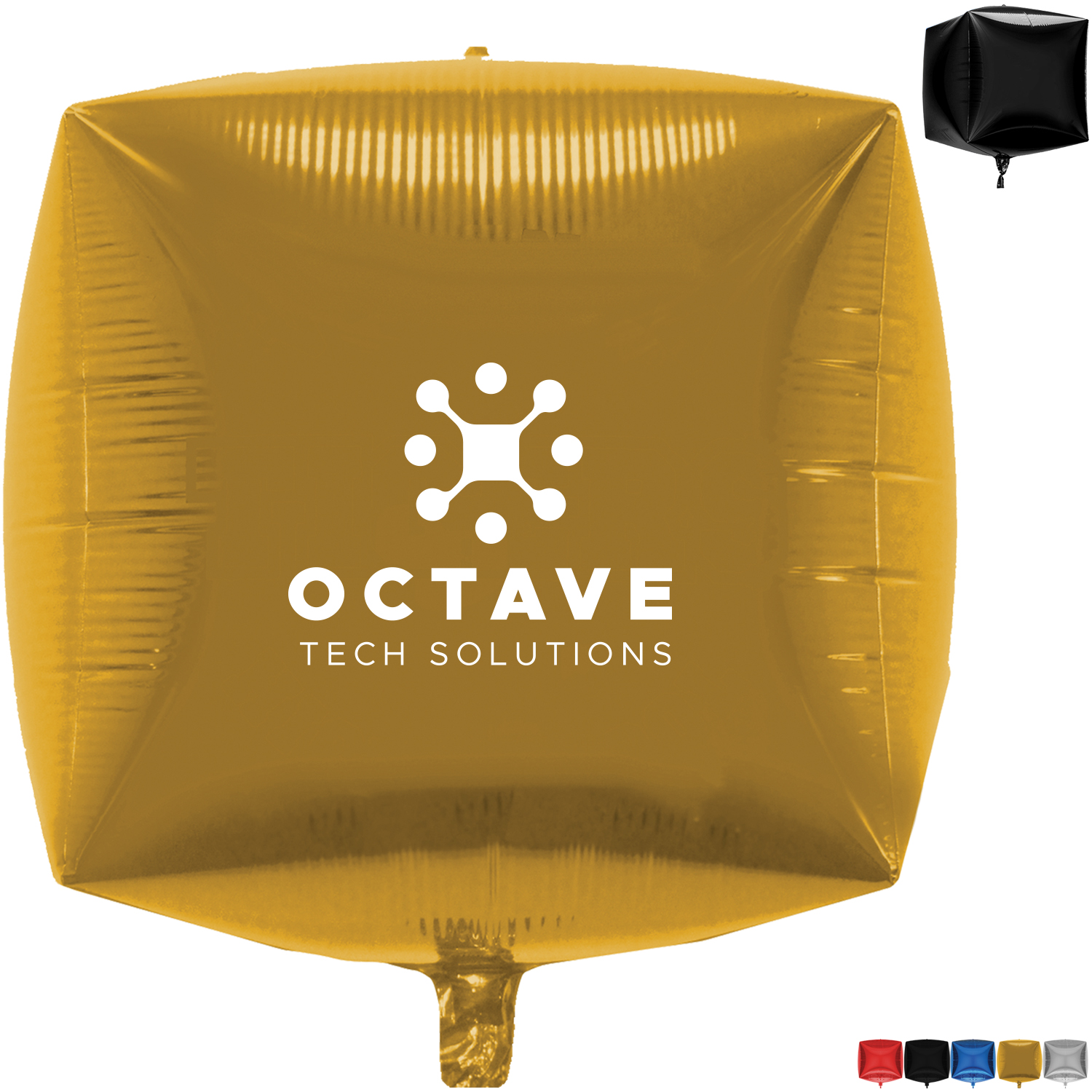 Product Photo 1 3D Cubez Foil Balloon, 15"