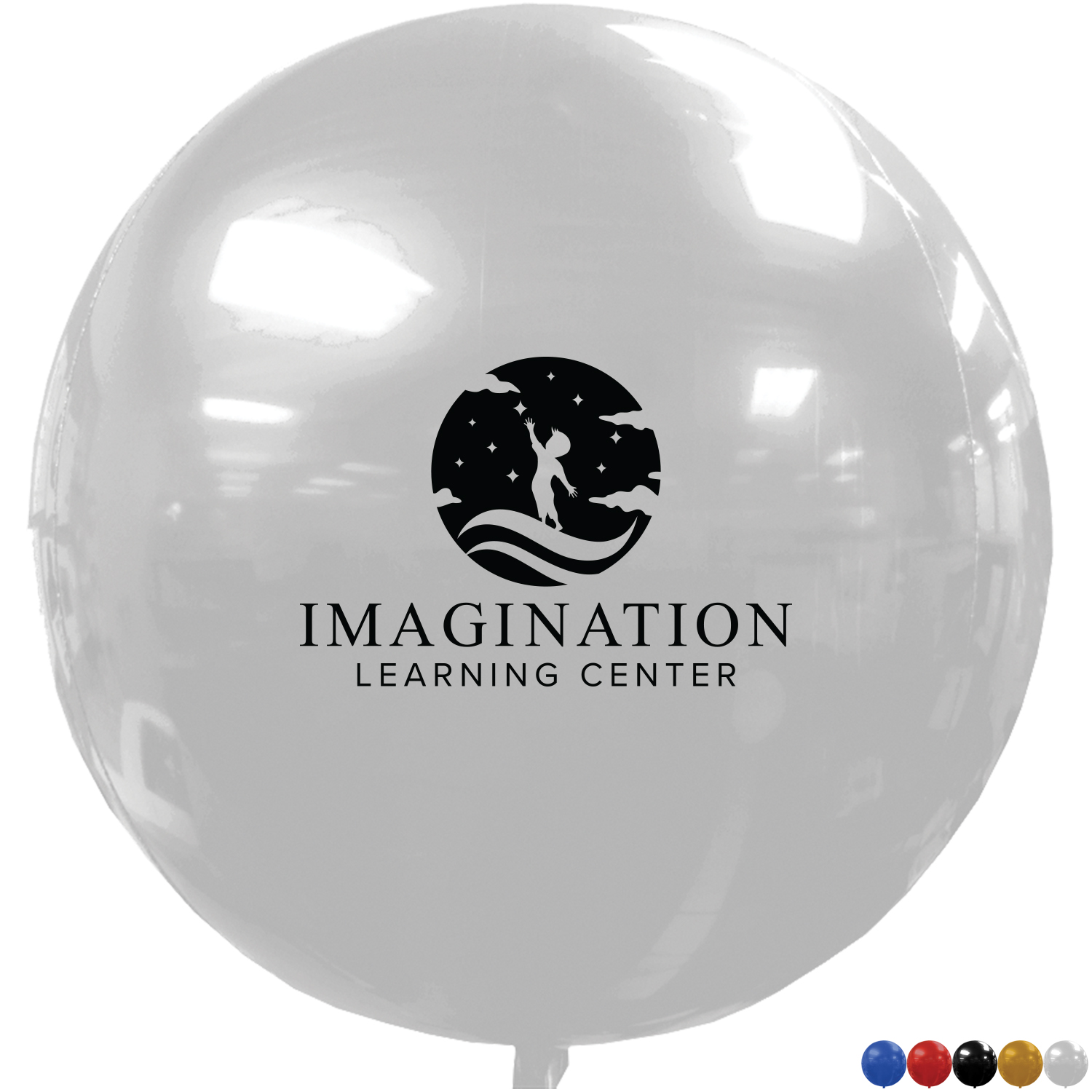 Product Photo 1 3D Orbz Foil Balloon, 17"