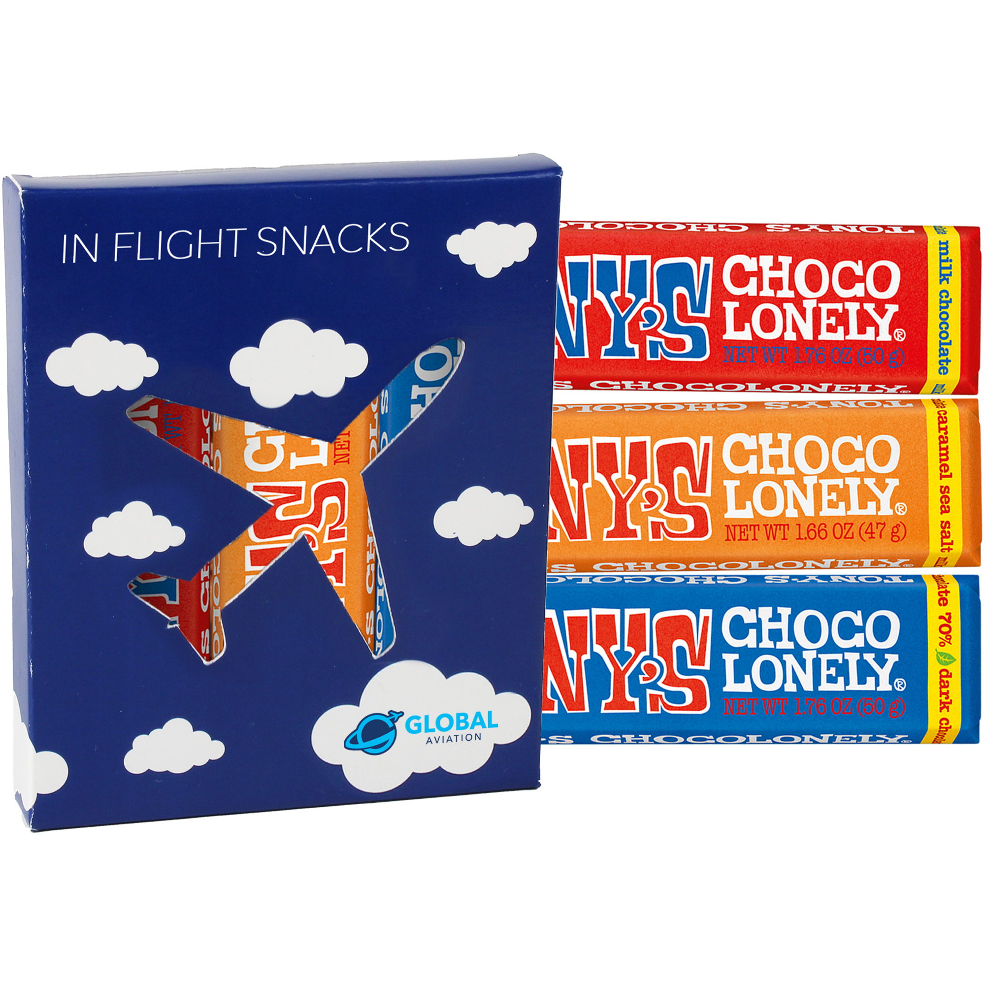 Product Photo 1 Tony's Chocolonely® Bars in Plane Window Box