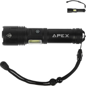 iCOOL® Longmont Rechargeable 1000-Lumen Aluminum Tactical Flashlight - LG1652