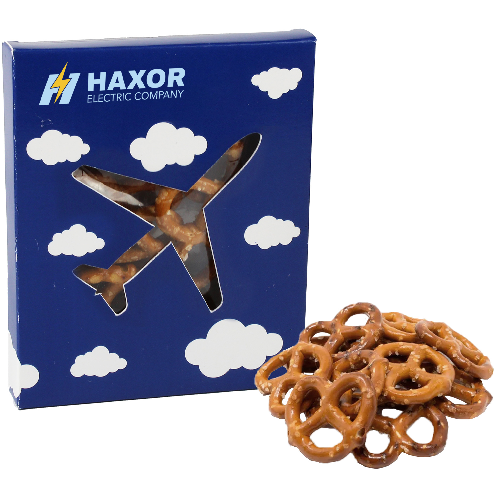 Product Photo 1 Salted Pretzel in Plane Window Box