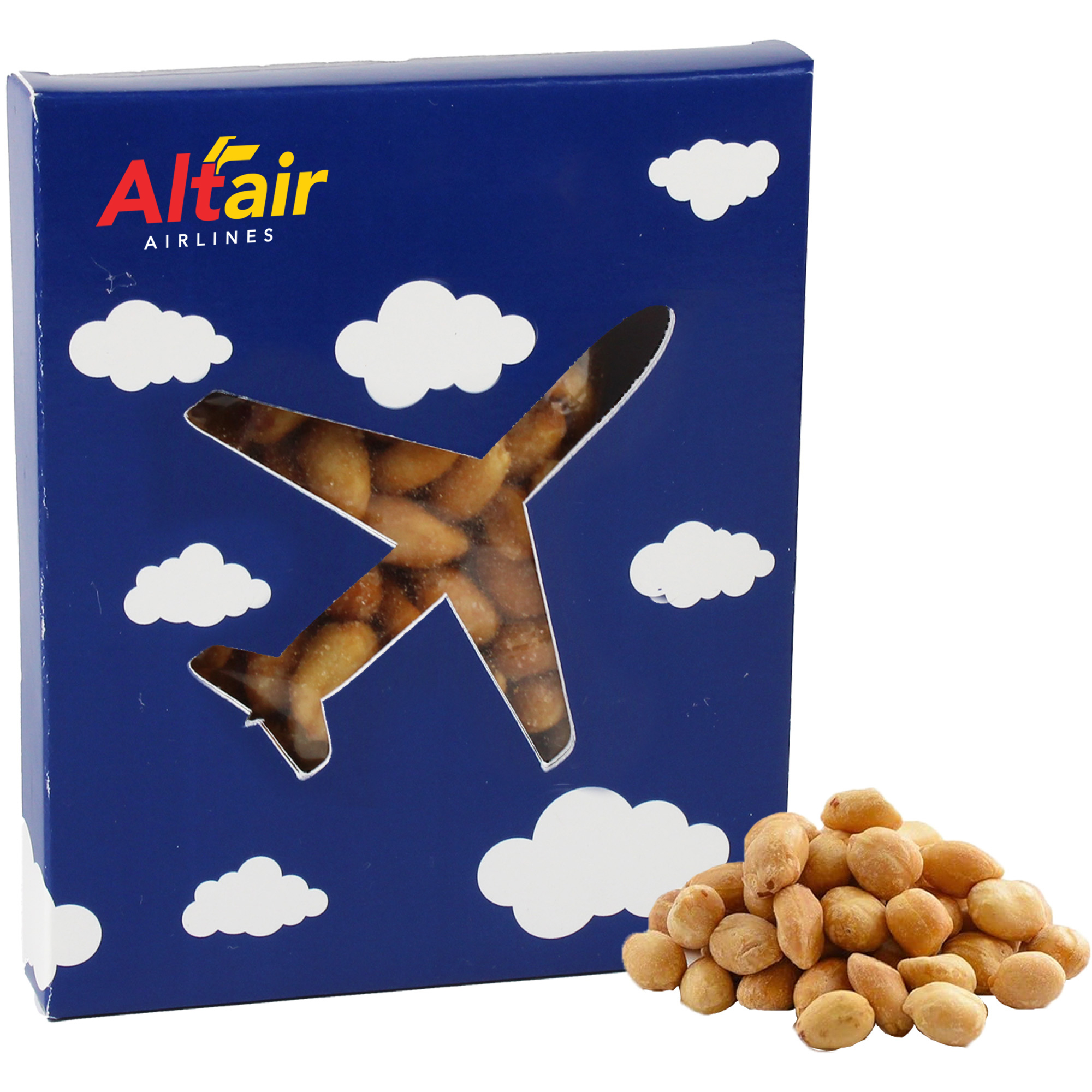 Product Photo 1 Honey Roasted Peanuts in Plane Window Box