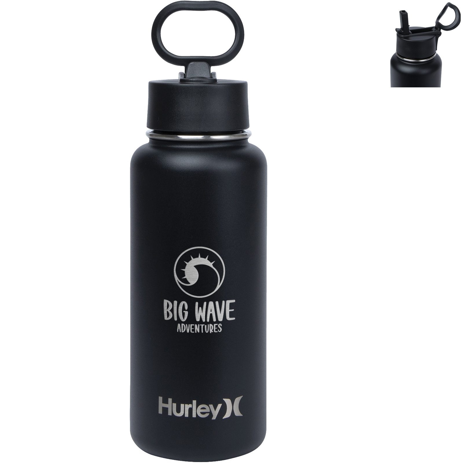 Product Photo 1 Hurley® Oasis Vacuum Insulated Water Bottle, 32oz.