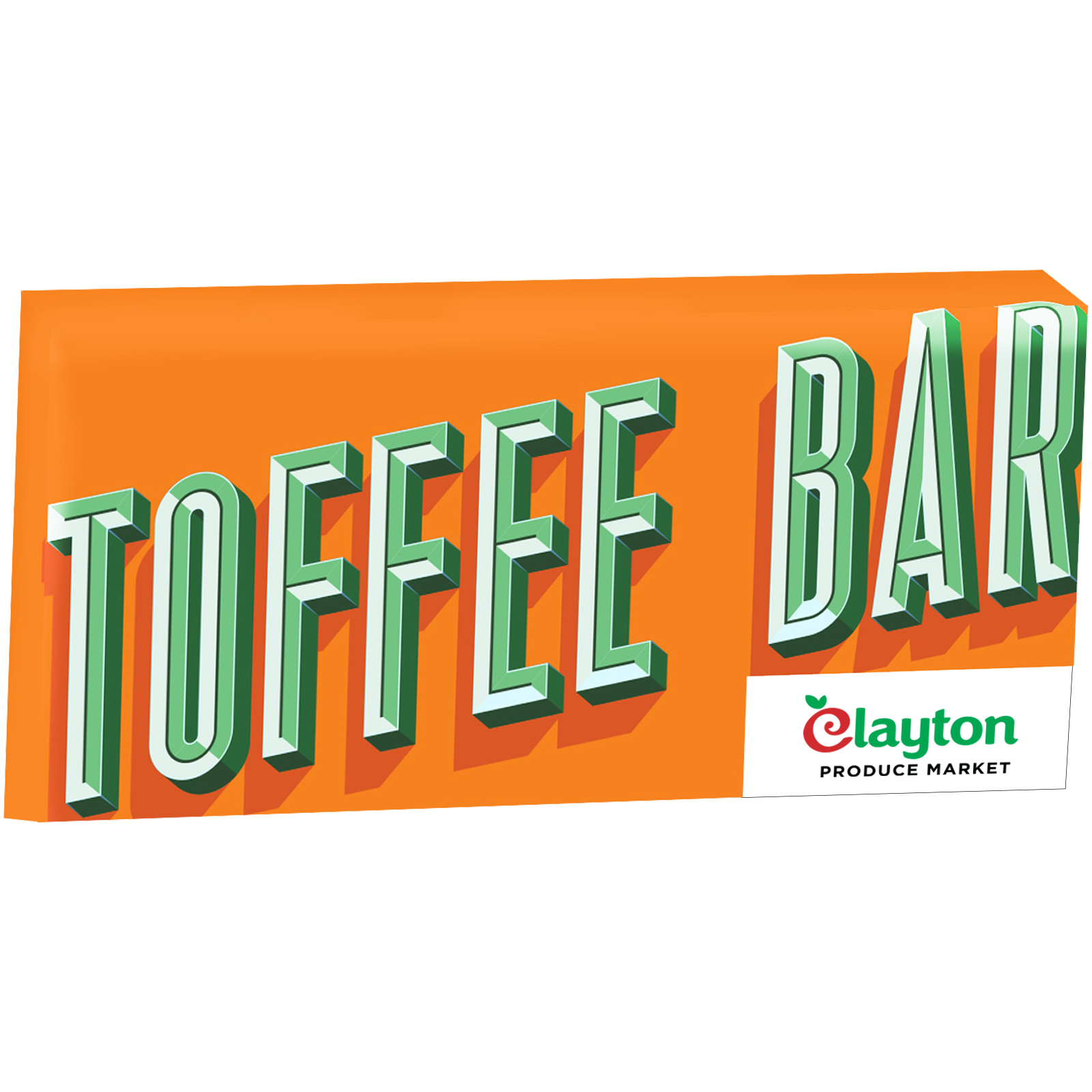 Product Photo 1 Milk Choco Toffee Bar in Envelope Wrapper, 1 oz.