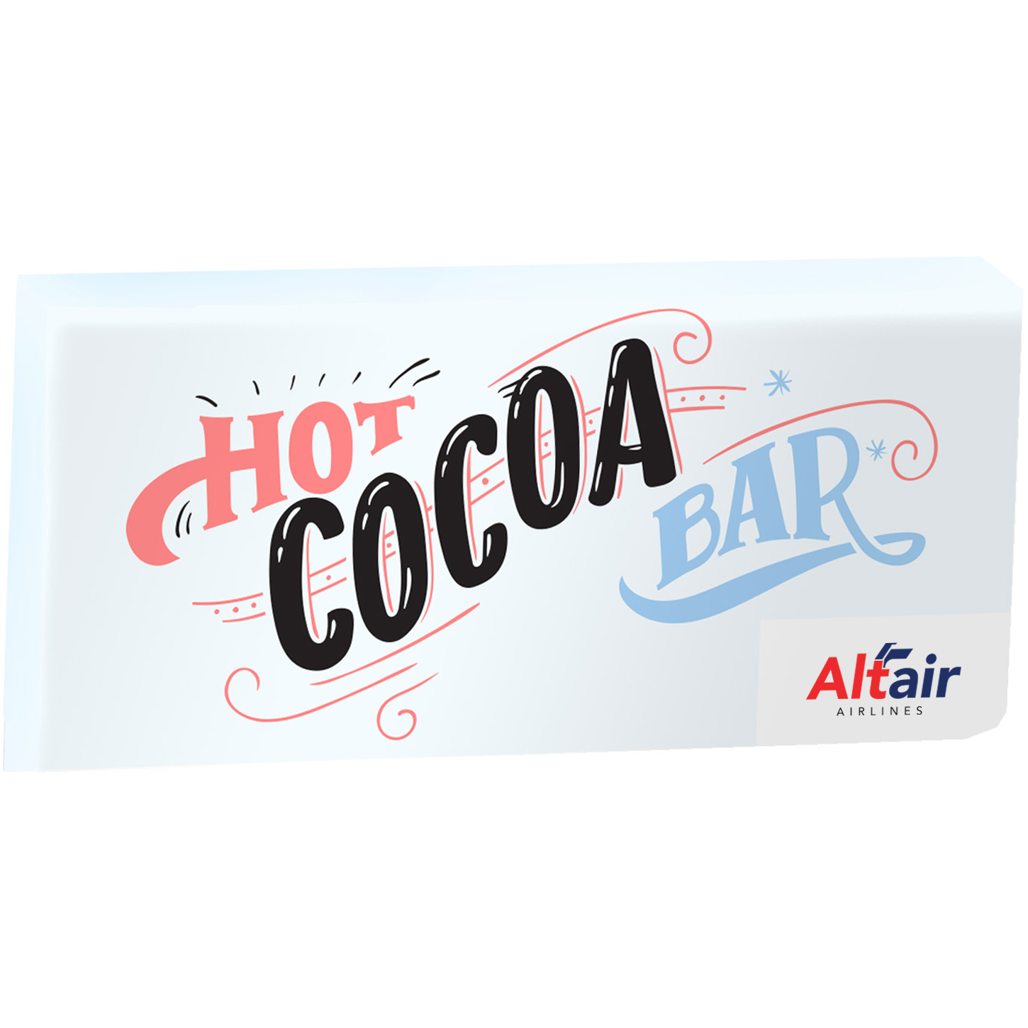 Product Photo 1 Hot Cocoa Bomb Bar in Envelope Wrapper, 1 oz.