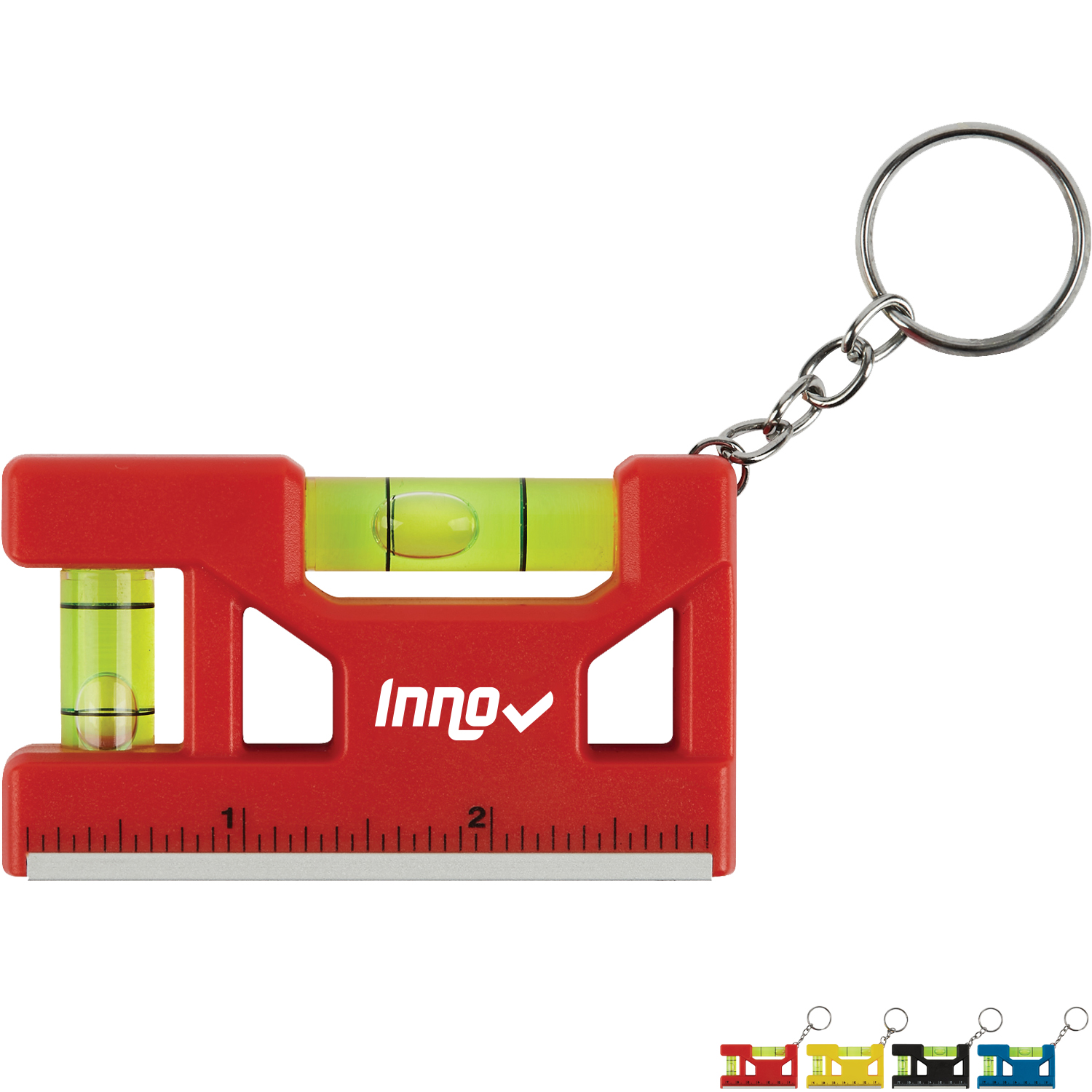 Product Photo 1 Hank 3" Level & Ruler Key Ring
